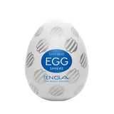 Tenga EGG Sphere Silicone Stretchy Male Masturbator Sleeve Stroker Sex Toy White