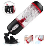 Male Masturbaters Cup Automatic Sucking Telescopic Oral Blowjob Stroker Sex Toys