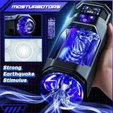 Male Masturbaters Automatic HandsFree Blowjob Sex Machine Stroker Vagina Cup Men