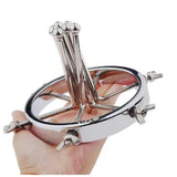 NEW Metal Spreader Plug Extreme Speculum Chastity Device Dilator Adjustable