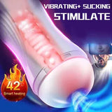 Automatic Masturbater Electric Sucking Stroker Cup Pussy Voice Massager Designer