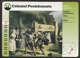 COLONIAL PUNISHMENTS Pillory Puritan New England 1995 GROLIER STORY AMERICA CARD