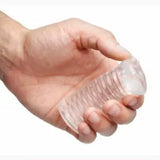 Mini Ribbed Pocket Pussy Stroker Sleeve Male Masturbators Sex Toys for Men