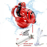 Male E-stim Shock Chastity Device Bird Cage Locking Cage Bondage Restraints BDSM