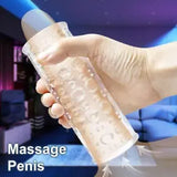 Male Masturbator Stroker Vaginal Pocket Pussy Cup Penis Trainer Sleeve Sex Toys