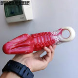 Realistic Penis Sleeve Soft Silicone Dick Cover Fantasy Cock Extender Sex