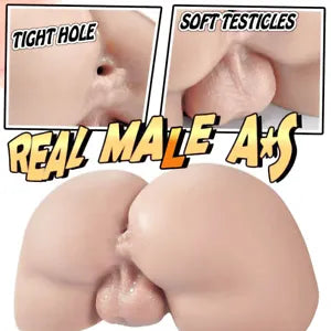 Realistic Sex Doll Male Big Ass Anal Adult Anus Men Masturbator 3D