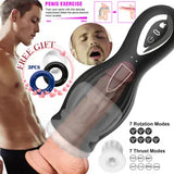 HandsFree Male Masturbaters Automatic Suck Lick Cup Blowjob Stroker Men Sex Toys