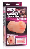 Sexflesh Deluxe Sarahs Sexy Pleasurably Enjoyable Realistic Mouth Stroker, New