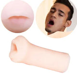 Realistic Oral Sex Pocket Pussy Flesh Cup Masturbator Stroker Vagina For Male