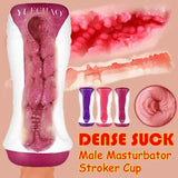 Male Masturbator Realistic Pocket Vagina Pussy Cup Blowjob Stroker Sex Toys Men