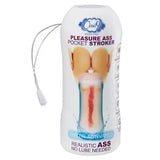 Cloud 9 Pleasure Velvety RealisticAnal Pocket Stroker Luz activada por agua, nuevo