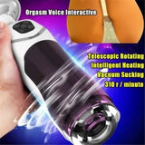 Sex Machine Blowjob Automatic Telescopic Male Masturbaters Cup Stroker Men Toy