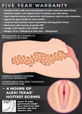 Descarga de la película Alexis Texas con vagina realista Stroker Flesh 5.25 pulgadas