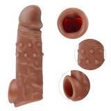 Male Penis Extender Extension Sleeve Cock Girth Enhancer Enlarger Men Sex