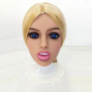 Lifelike TPE Sex Doll Head Realistic Oral Sex Love Toy Head For