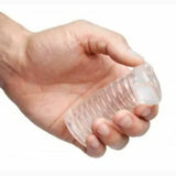 Male Ribbed Pocket Pussy Masturbator - Mini Travel Stroker Sleeve Sex Toy