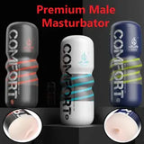 Premium ANAL BLOWJOB PUSSY Masturbators Pocket-Pussy Stroker Cup SEX TOY FOR MEN