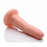 Flesh 6 Inch Realistic Penis Dildo Strap On Harness Suction Cup Soft Beginner