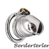 FAAK Stainless Steel Male Chastity Device Sleeve Lock Ring Chastity Chastity