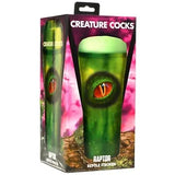 Creature Cocks Raptor Reptile Stroker Green - Fantasy Masturbation Sleeve