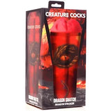 Creature Cocks Dragon Snatch Dragon Stroker Red - Fantasy Masturbation Sleeve