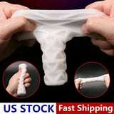 Male Masturbator Pocket Pussy Masturbation Sleeve Stroker Sex-toys for Men USA