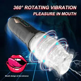 Sex Machine Blowjob Automatic Rotating Male Masturbaters Cup Stroker Toy For Men