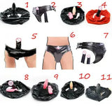 Panties PU Leather Silicone Plug Chastity Devices Belt Underwear Bdsm Restraint