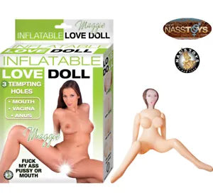 Blow Up Sex Doll Inflatable Love Toy 3 Pleasure Sex Holes