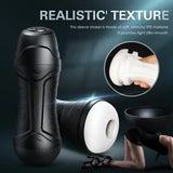 3D Realistic Male Masturbators Soft Pocket Pussy Vagina Stroker Sucking Blowjob