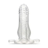 Soft Stretchy Hollow Anal Butt Plug Penis Sleeve Stroker Gay Anal Sex Toys