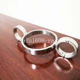 New Male / Female Stainless Steel Heavy Wrist Neck Cross Lock Pillory Constraint