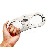 Heavy Stainless Steel Bondage  BDSM Cangue Fixed Handcuffs Wrist Cuffs Pillory