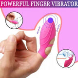 Clit Nipple G spot Finger Vibra