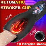 Male Automatic Pussy Masturbaters Blowjob Stroker Cup Sex Machine Toy for Men