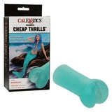 Cal Exotics Cheap Thrills The Mermaid Pussy Masturbator Teal - Stroker Sleeve