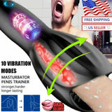 Male Automatic Pussy Masturbators Cup Blowjob Machine Stroker for Men Sex-Toy