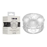 Sono N0. 92 Reversible Textured Male Masturbator Sleeve Stroker Sex Toy Clear