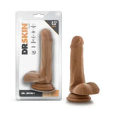 Blush Dr.Skin-6.5''Long 1.25''Thick Soft Realistic Dildo with Balls-Suction Cup