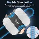 Hands Free Open-Ended Automatic Male Masturbators 3D Textured Sleeve Men Stroker