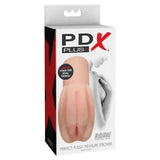 PDX Plus Pleasure Perfect Pussy Lip Lovers Stroker Male Masturbator Sex Toy