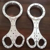 Luxury Aluminium Alloy Slave Cangue Neck Collar Handcuffs Wrist Cuffs Pillory