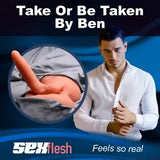 SexFlesh Both Ways Ben Big Hard White Cock Sex Ass Hole Realistic Lifelike Doll