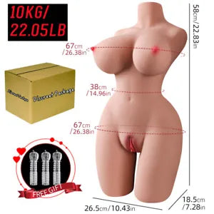 Life Size Sex Dolls Real TPE Silicone Love doll Half Body Adult