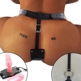 BDSM Bondage Chastity Belt Panties With Electric Plug For Men Gay Adults Games