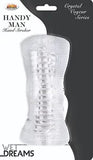 Wet Dreams Handy Man Ultra Thin Soft Sleeve Masturbating Stroker Claro, Nuevo