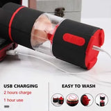 Male Masturbaters Automatic HandsFree Licking Cup Blowjob Stroker Men Sex Toys