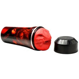 Realistic Alien Mythical Stroker Masturbator Textured Silicone Sleeve Red Sci Fi