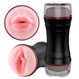 2 in 1 Male Masturbaters Pocket Pussy Stroker Blowjob Oral Cup Adult TOY FOR MEN